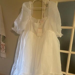 Selkie brand new with tags never worn, French puff in ivory 2X